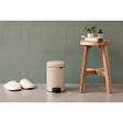 BRABANTIA - NewIcon Poubelle à Pédale, 5L - Soft Beige - vignette