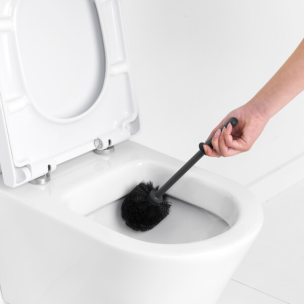 BRABANTIA - ReNew Brosse de Toilettes et Support - Platinum - large