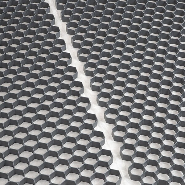 ART GARDEN - Stabilisateur de gravier 0,96 m² - Gris - 120 X 80 X 3 cm Gris - EASYSTAB - large