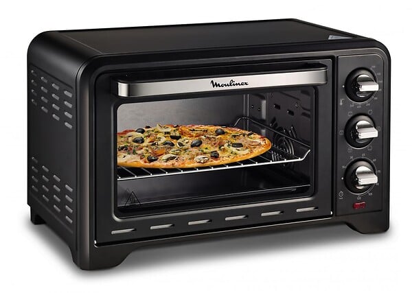 MOULINEX - four chaleur tournante 19l 1380w noir - ox444810 - large