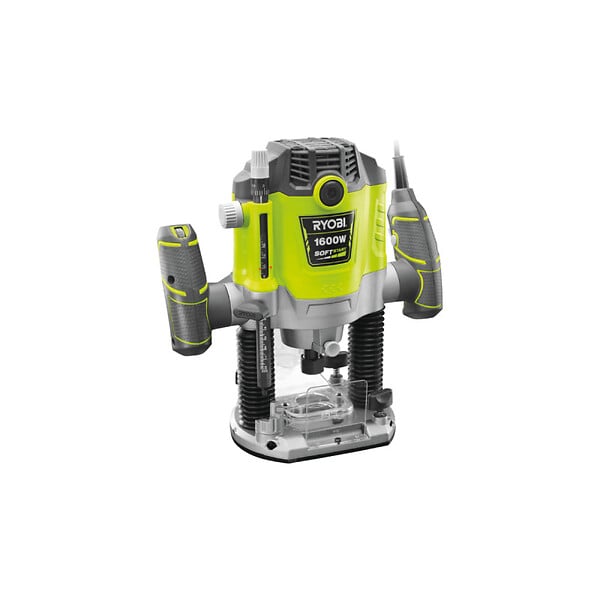 RYOBI - Pack RYOBI Défonceuse électrique RRT1600-K - 1600W - 254mm - Coffret 15 fraises panachées - RAKRBS15 - large