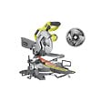 RYOBI - Pack RYOBI Scie à  coupe d'onglets radiale électrique EMS216L - 1500W - 216mm - lame carbure - SB216K16T48A1 - vignette
