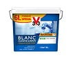 V33 PEINTURE - Peinture monocouche cuisine et bain - Blanc satin - 6L - vignette