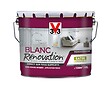 V33 PEINTURE - Peinture blanc Renovation finition satin - 10L - vignette