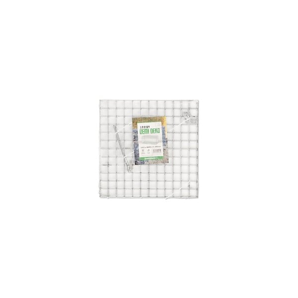 EASY CLOTURE - Gabion acier galvanisé L60 x H60 x Pr.30 cm tirants et crampons inclus - large