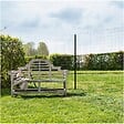 EASY CLOTURE - Grillage soudé en rouleau H1m00 x L25m fil 2.5mm maille 100x50 mm Gris anthracite - vignette