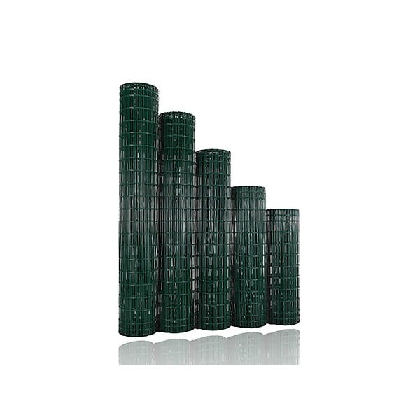 EASY CLOTURE - Grillage soudé en rouleau H1m00 x L25m fil 2.5mm maille 100x50 mm Vert - large