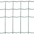 EASY CLOTURE - Grillage soudé en rouleau H1m00 x L25m fil 2.5mm maille 100x50 mm Vert - vignette