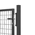 EASY CLOTURE - Portillon grillagé maille 100x50 - Largeur 1m00 - Square Gate - vignette