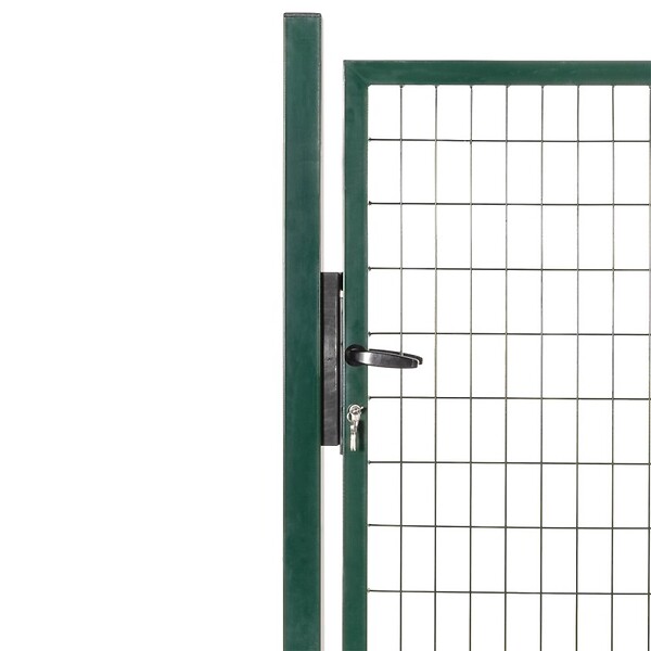EASY CLOTURE - Portillon grillagé maille 100x50 - Largeur 1m00 - Square Gate - large