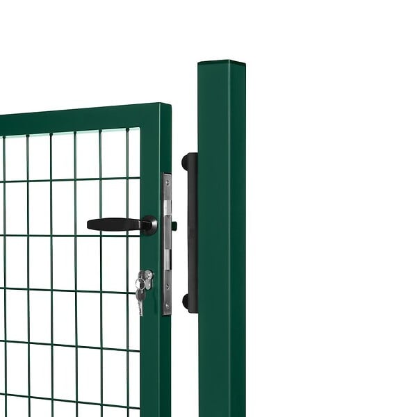 EASY CLOTURE - Portillon grillagé maille 100x50 - Largeur 1m00 - Square Gate - large