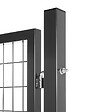EASY CLOTURE - Portillon grillagé maille 100x50 - Largeur 1m00 - Square Gate - vignette