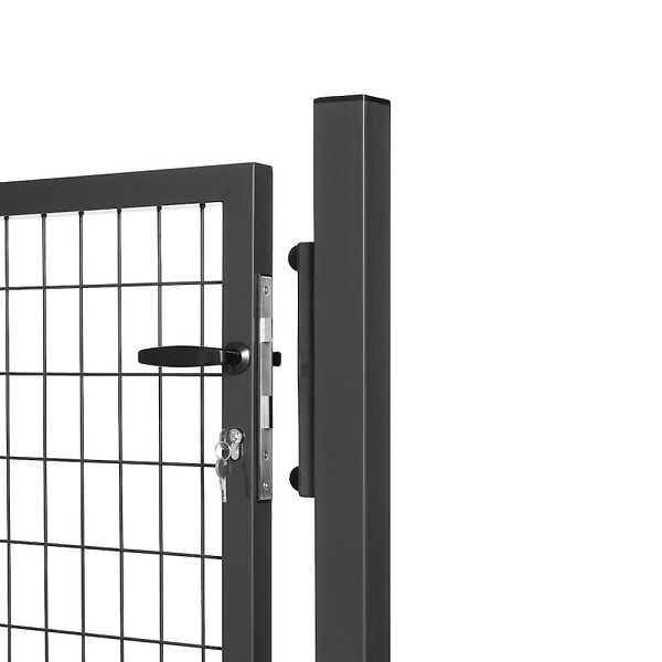 EASY CLOTURE - Portillon grillagé maille 100x50 - Largeur 1m00 - Square Gate - large