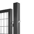 EASY CLOTURE - Portillon grillagé maille 100x50 - Largeur 1m00 - Square Gate - vignette