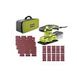 RYOBI - Pack RYOBI Ponceuse vibrante électrique RSS280-SA30 - 280W - sac de transport - 30 abrasifs - 10 abrasifs auto-agrippants - vignette