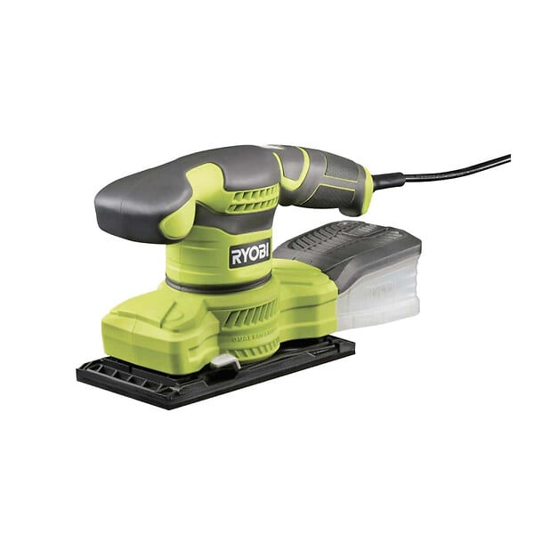 RYOBI - Pack RYOBI Ponceuse vibrante électrique 1/3 de feuille RSS200-GA20 - 280W - 10 abrasifs auto-agrippants - large