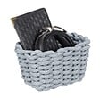 WENKO - Panier de rangement Tia S, gris - vignette