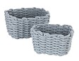 WENKO - Panier de rangement Tia S, gris - vignette