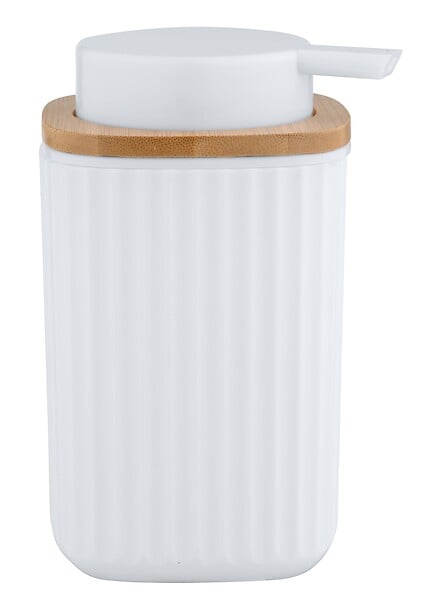 WENKO - Distributeur de savon Rotello, blanc - large