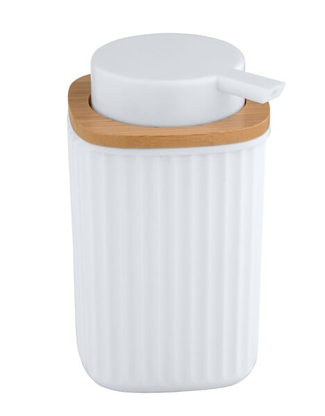 WENKO - Distributeur de savon Rotello, blanc - large