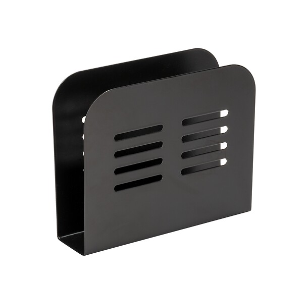 WENKO - Porte-serviettes Baco noir BO - large