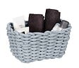 WENKO - Panier de rangement Tia M, gris - vignette
