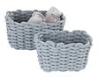 WENKO - Panier de rangement Tia M, gris - vignette