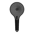 WENKO - Pommeau de douche D130-3 noir Ultimate - vignette