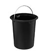 5 FIVE SIMPLY SMART - Poubelle de salle de bain en métal Jaune Soft Close 3 L - vignette