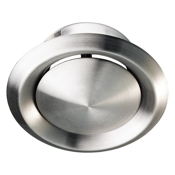 AUTOGYRE - Bouche d'insufflation réglable en inox diam 100mm - large