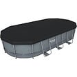 BESTWAY - Piscine hors sol 549x274x122cm avec bâche échelle diffuseur - vignette