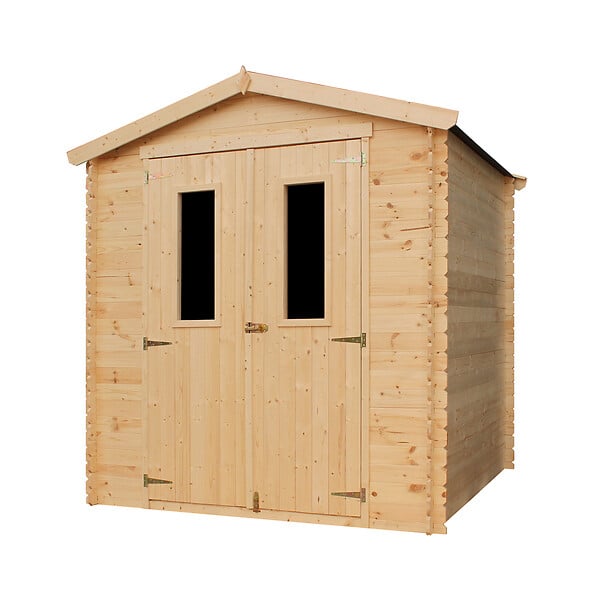 TIMBELA - Abri de jardin en bois l216xL206xH218 cm / 3.53 m2 - M343C - large