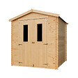 TIMBELA - Abri de jardin en bois l216xL206xH218 cm / 3.53 m2 - M343C - vignette