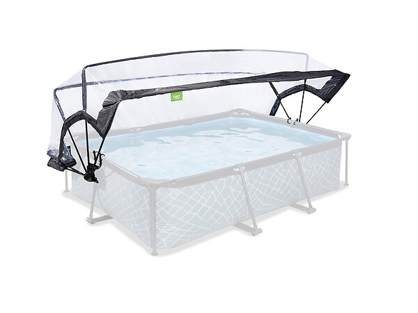 EXIT TOYS - Dôme pour piscine tubulaire rectangulaire 2,20 x 1,50 m - Exit Toys - large