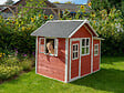 EXIT TOYS - Maisonnette en bois pour enfants Loft 150 Rouge - Exit Toys - vignette