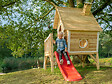 EXIT TOYS - Maisonnette en bois pour enfants Fantasia 300 Naturel - Exit Toys - vignette