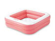 INTEX - Piscine gonflable carrée Saumon - Intex - vignette