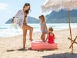 INTEX - Piscine gonflable carrée Saumon - Intex - vignette