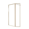 AURLANE - Paroi de douche AURLANE Golden Edge 90+40x200cm volet pivotant - vignette