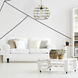 C-CREATION - Suspension fitane 541072 en peuplier naturel et blanc - vignette