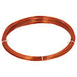 SUKI - fil deco aluminium orange 2mm 12m - vignette