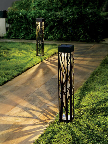 GALIX - Deco solaire metal h70cm - large
