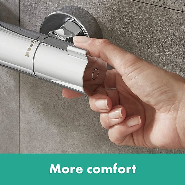 HANSGROHE - Mitigeur baindouche thermostatique Hansgrohe Ecostat 1001 CL - large