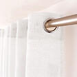 C MA DECO - Voilage MAYA 140x240cm blanc - vignette