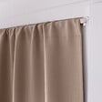 C MA DECO - Vitrage occultant, passe tringle, 1x60x120, naturel - vignette