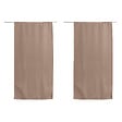 C MA DECO - Vitrage occultant, passe tringle, 1x60x120, naturel - vignette