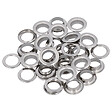 SUKI - oeillets acier nickelé argent 14mm - vignette