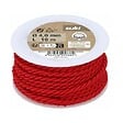 SUKI - corde coton rouge 4mm 10m - vignette