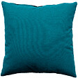 C MA DECO - Coussin déhoussable 60x60cm coloris bleu canard - vignette
