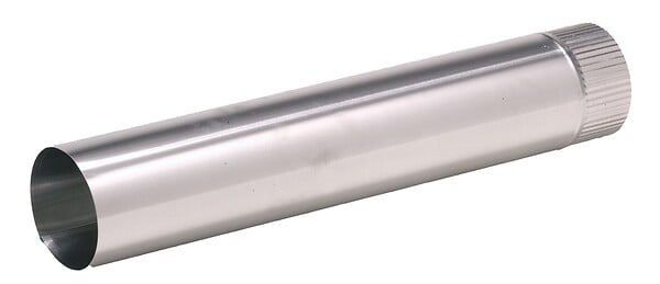 TEN - Coude plissé 45° aluminium 83 mm  - TOLERIE GENERALE  - 394830 - large